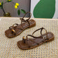 Agnes - Crossed Strap Sandal