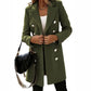 Elegant Long Wool Coat for Women