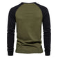 Jelle Patchwork Shirt - With Round Neck &amp; Long Sleeves