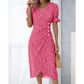 MIYAH | BUTTON WRAP DRESS