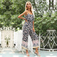 Felicity - Printed jumpsuit with floral pattern