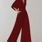 Yoko – Casual jumpsuit with wide-leg pants