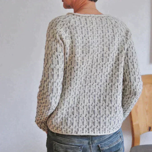 Julia - Elegant Gray Sweater