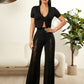 Gloria - Flared trousers with lace trim