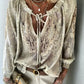 Women's Lace Blouse for Spring 2025 - Exclusive - Elodie
