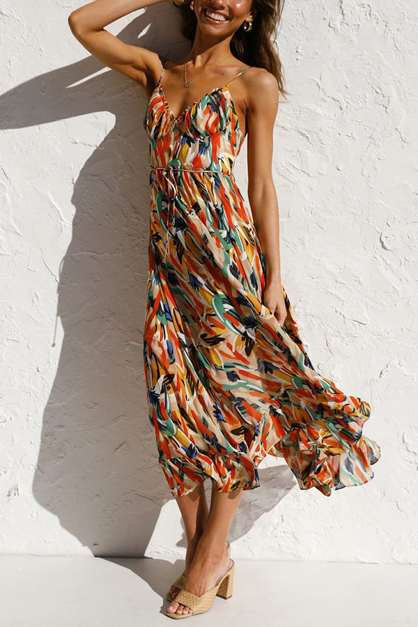CICIE - Multicolored midi dress
