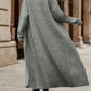 Loretta - Long sleeve wool cardigan