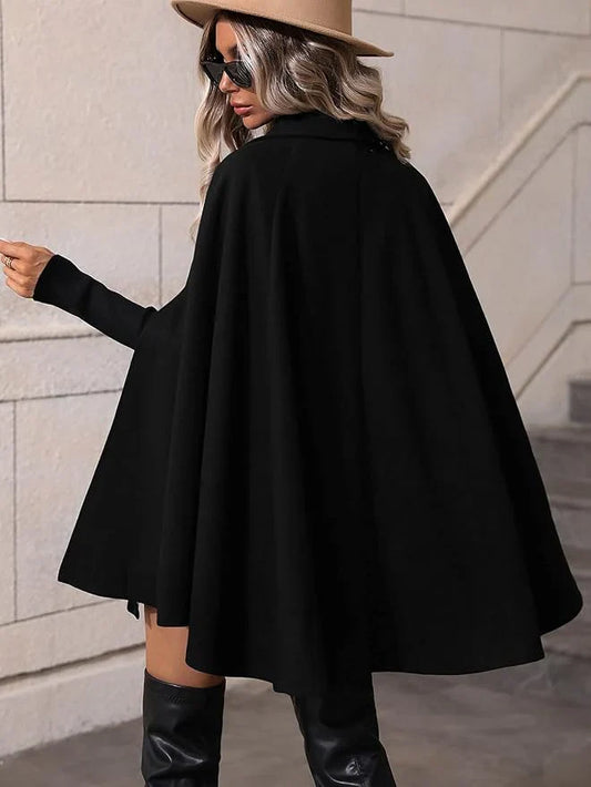 Cozy Cape Coat for Women