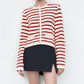 Grace - Knitted sweaters with button closure for women