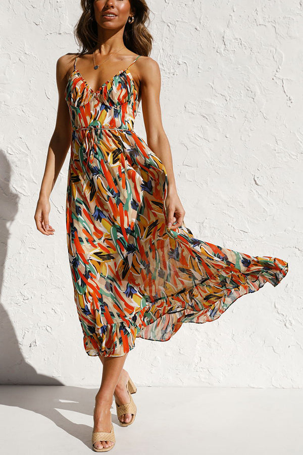 CICIE - Multicolored midi dress