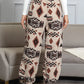 Marta - Joggers with Aztec pattern and sturdy bottom