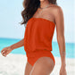 Phillipa - Strapless swimsuit two piece set