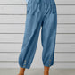 MAYA - High waist wide trousers