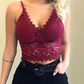 Women's Lace Top with Spaghetti Straps – Lina