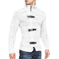Boaz Urban Vest - Knitted Vest with Leather Details