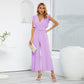 Virginia - Pleated Pants with Wide Leg Jumpsuit