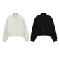 Tessa - cropped bomber jacket