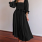 Michelle | Dress with Ruffled Sleeves