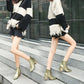 Stylish Silver Ankle Boots for Women