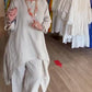 Small - Plain linen leisure suit for women