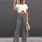 Trendy Corduroy Flare Pants for Women