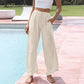 Henrietta - Cotton and linen trousers