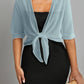 Olivia – blouse with open front for spring