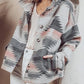 Levona - Ethnic Aztec Print Coat