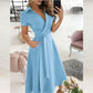 Eleanor - Fashionable dress with long sleeves