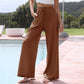 Henrietta - Cotton and linen trousers