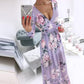 Celeste - Elegant bohemian dress with long sleeves