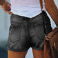 Clio - Ripped Denim Shorts