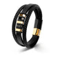 Stylish Leather Bracelet for Men Timeless Accessory Modern Edge