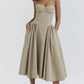Michaela | Sleeveless Midi Dress
