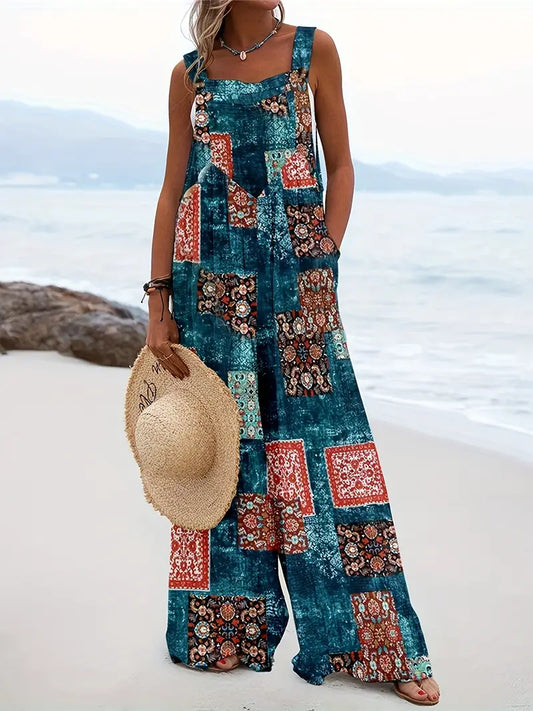 Donna - Color Block Jumpsuit