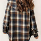 Pernie - Checked jacket with zipper