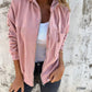 Casual Corduroy Jacket with Hood