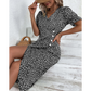 MIYAH | BUTTON WRAP DRESS