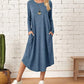 Zelda - Loose dress with long sleeves