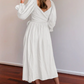 Michelle | Dress with Ruffled Sleeves