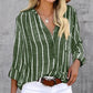 Renata | Striped Blouse - Stylish Women's Neck Design