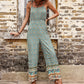 Faye - Bohemian jumpsuit with spaghetti straps