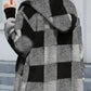 Rachel - Women's Long Sleeve Hooded Cardigan