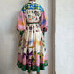 Adeline - Abstract Print Maxi Dress