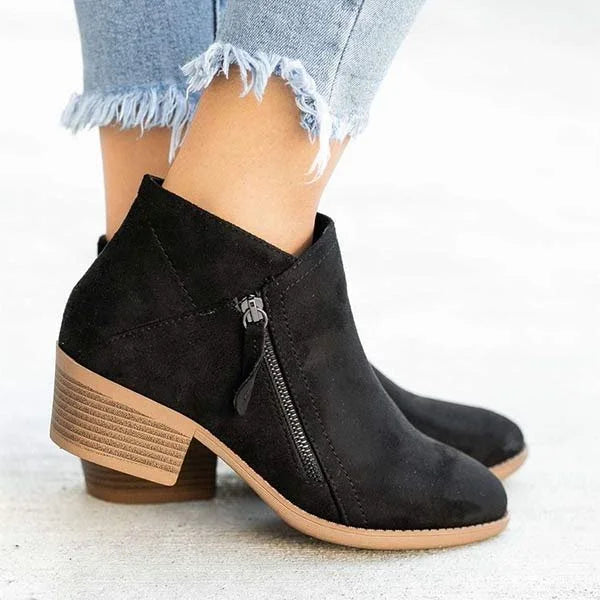 Orthopedic Leather Ankle Boots for Women