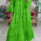 Grace - Elegant dress with embroidered eyes