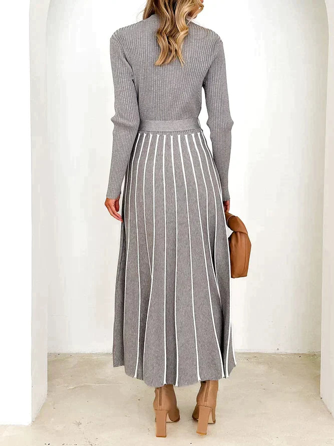 Zara - Long Sleeve Midi Dress