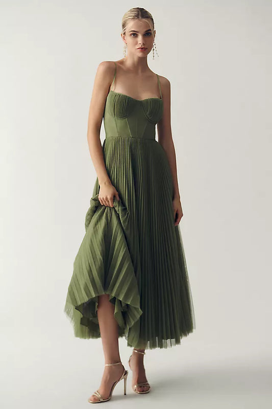 Amilia - Flare Midi Dress