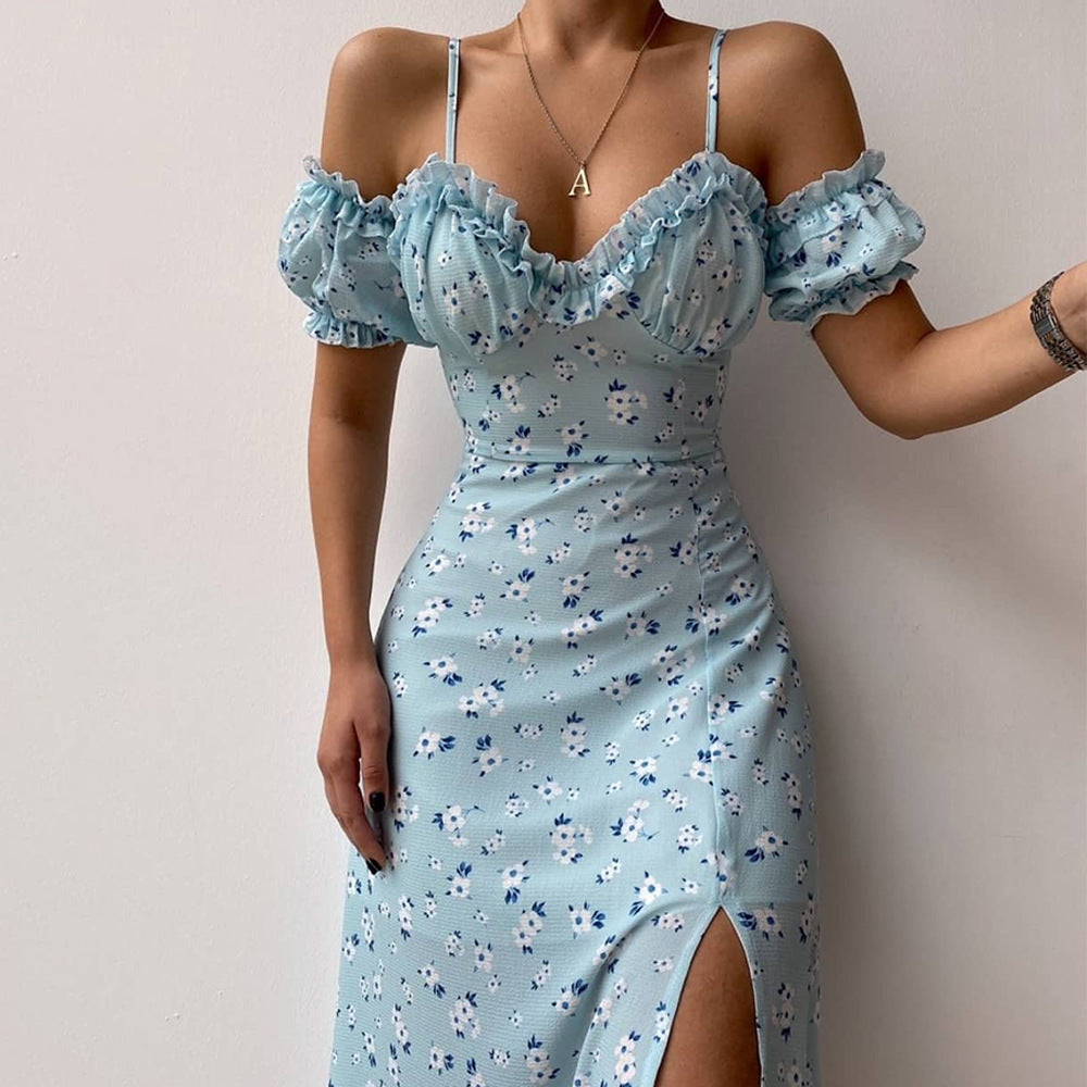 Natalia - V-neck cocktail dress