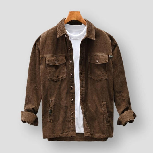 Matteo - Stylish Corduroy Shirt